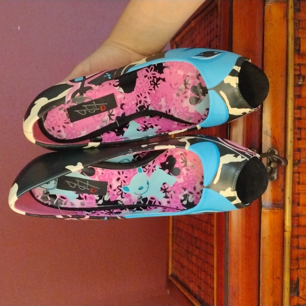 NWOT Iron Fist Candy Fawn Peep Toe Platform Pump IF Size 40 Never Worn - Picture 9 of 13
